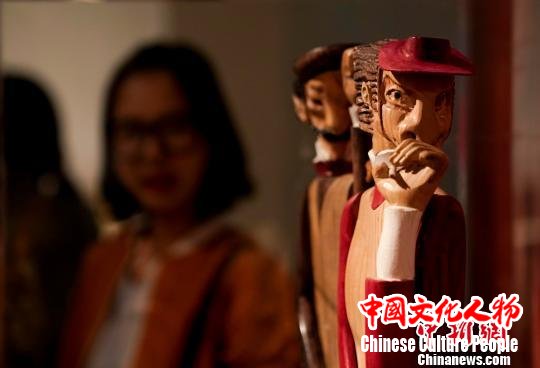 “乌拉圭的瓜拉尼艺术展”的现场展品 杜洋 摄